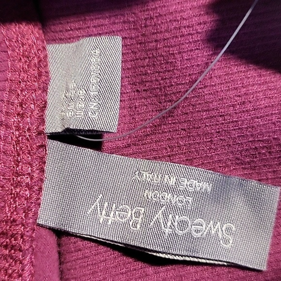 Sweaty Betty Melody Luxe Fleece Amaranth Pink Turtleneck Pullover - Size S - Picture 11 of 11